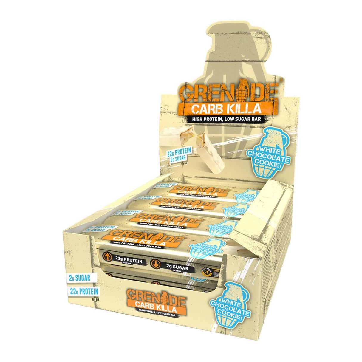 Grenade Carb Killa Protein Bars - All Flavours - 60g - Pack of 12