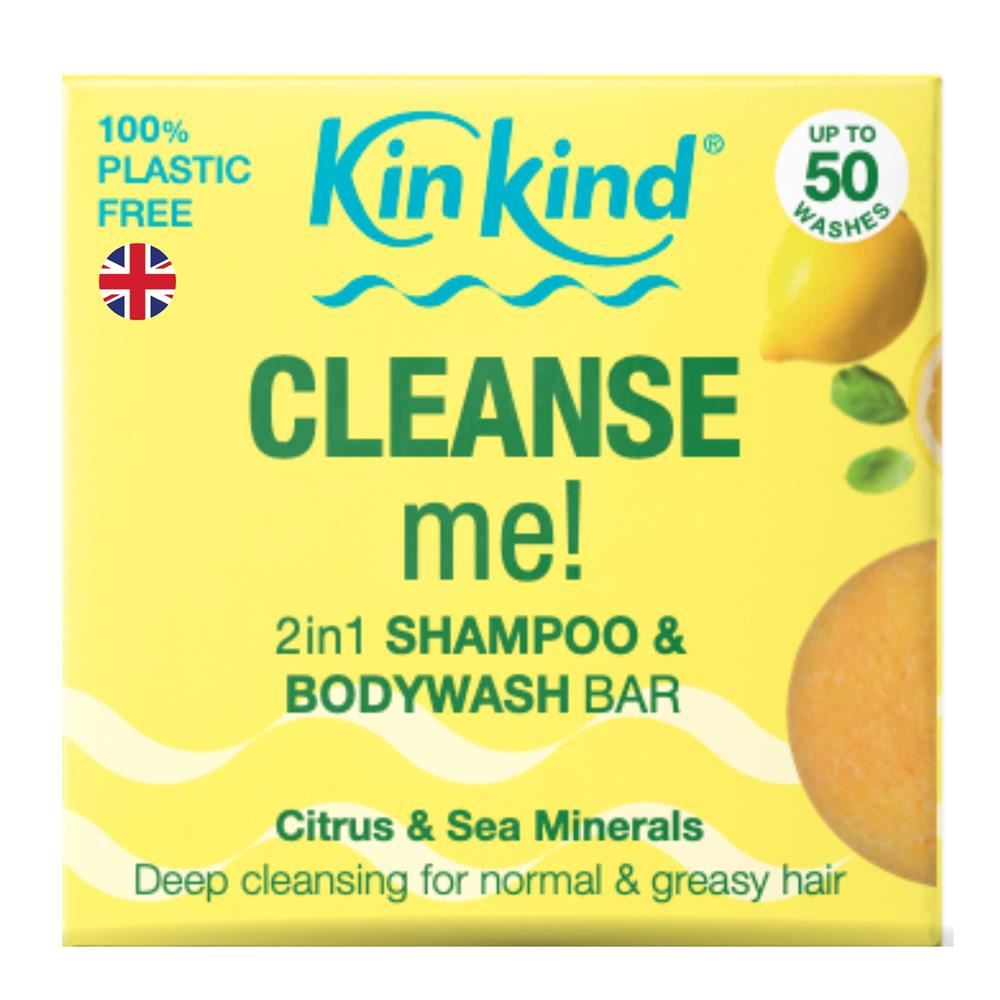 KinKind CLEANSE me! 2 in 1 Shampoo & BodyWash Bar 50g