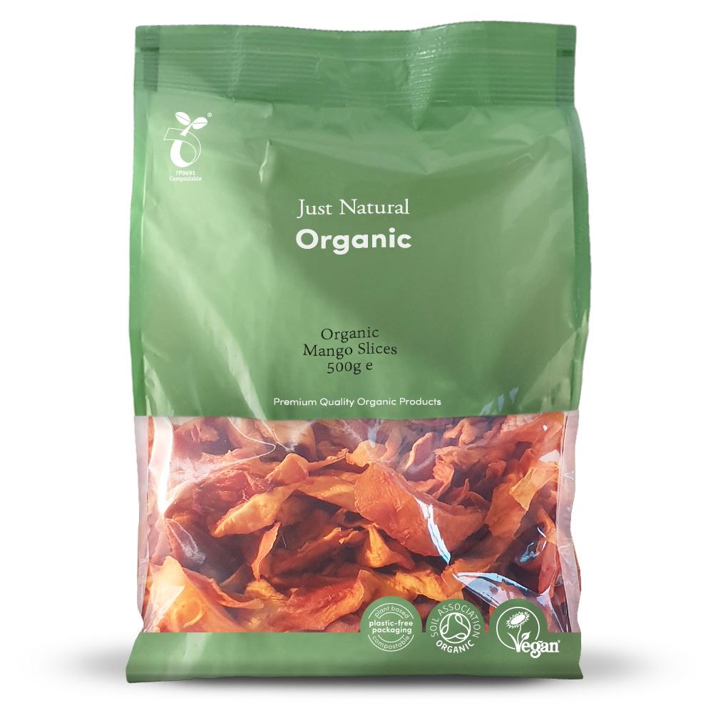 Just Natural Organic Organic Mango Slices 500g