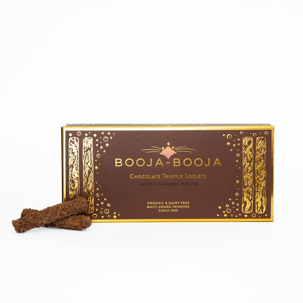 Booja-Booja Salted Caramel Mocha 10 Truffle Loglets 115g
