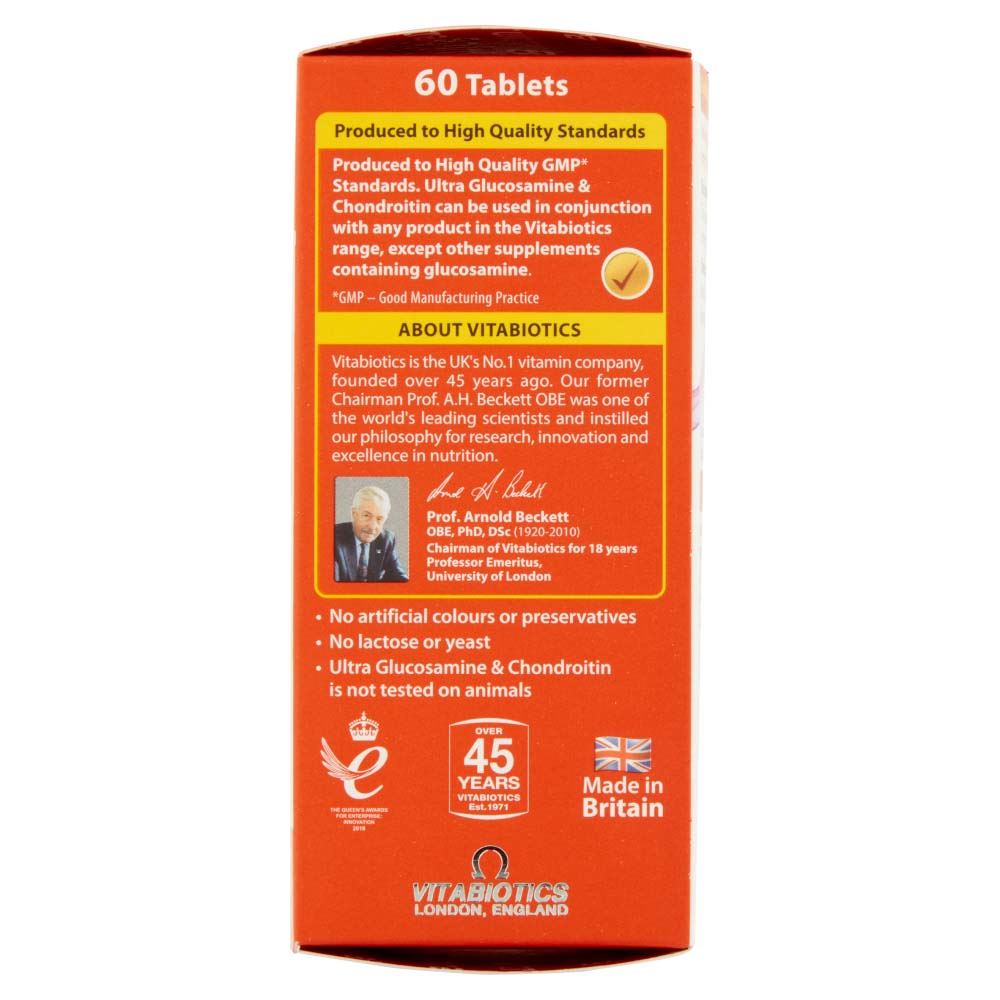 Vitabiotics Ultra Glucosamine & Chondroitin - 60 Tablets