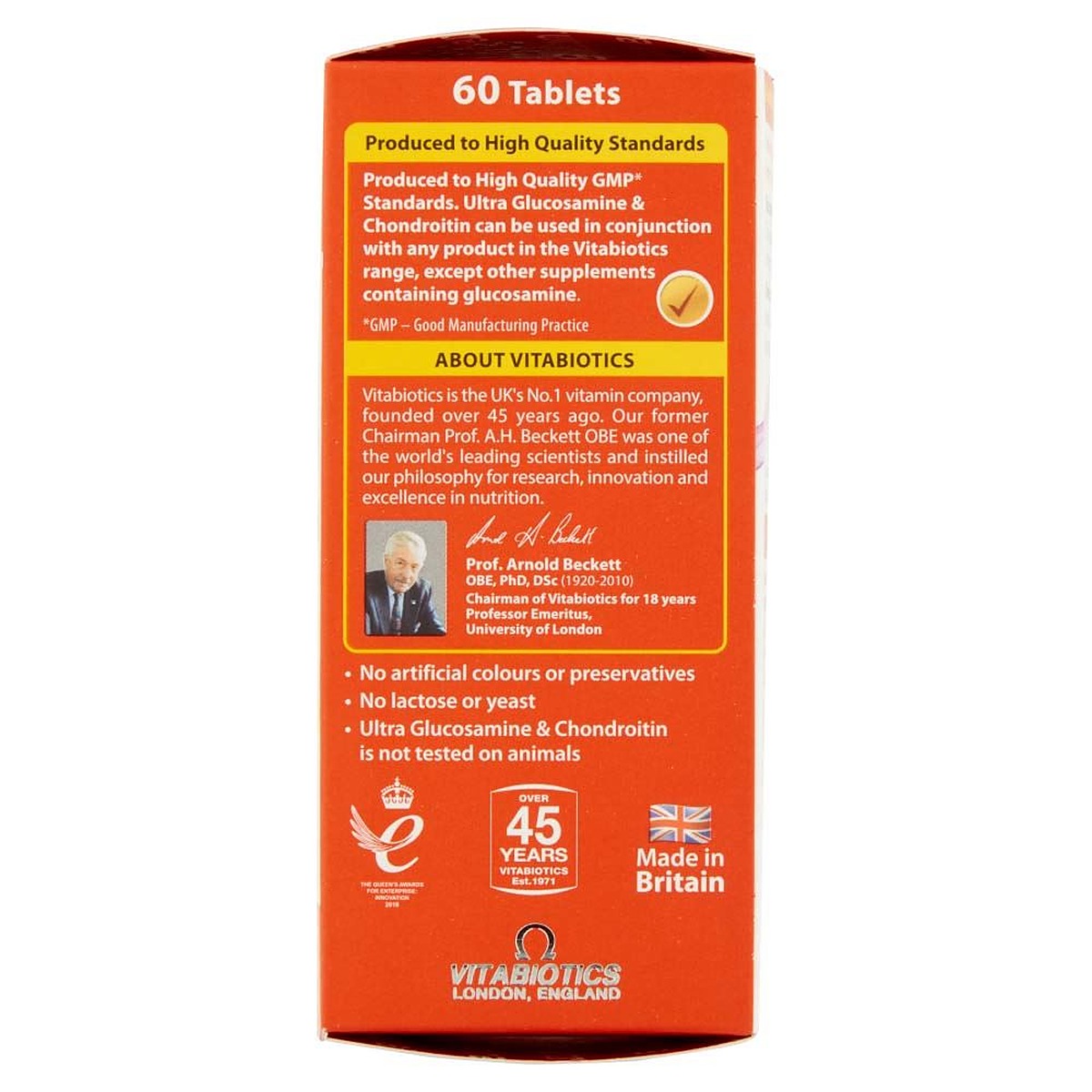 Vitabiotics Ultra Glucosamine & Chondroitin - 60 Tablets - image 5