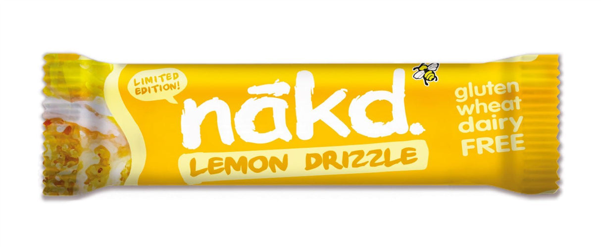 Nakd Lemon Drizzle Bar 35g - 18 Pack