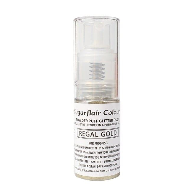 Sugarflair Powder Puff Glitter Dust Spray - 10g All Shades