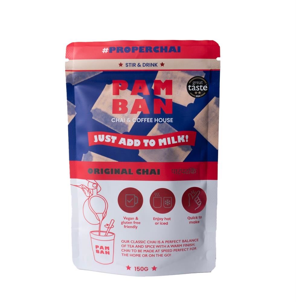 Pamban Chai & Coffee House Stir & Drink-Original Chai 150g