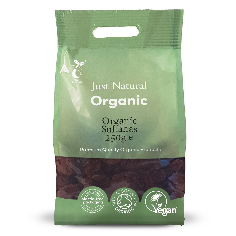 Just Natural Organic Organic Sultanas 250g