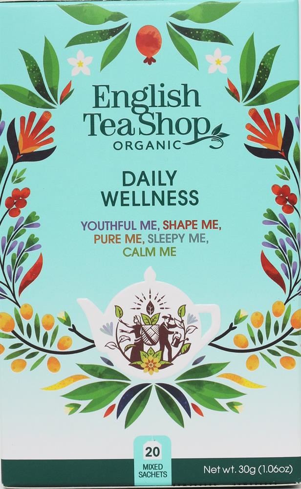 English Tea Shop Daily Wellness Tea 20 Tea Bag