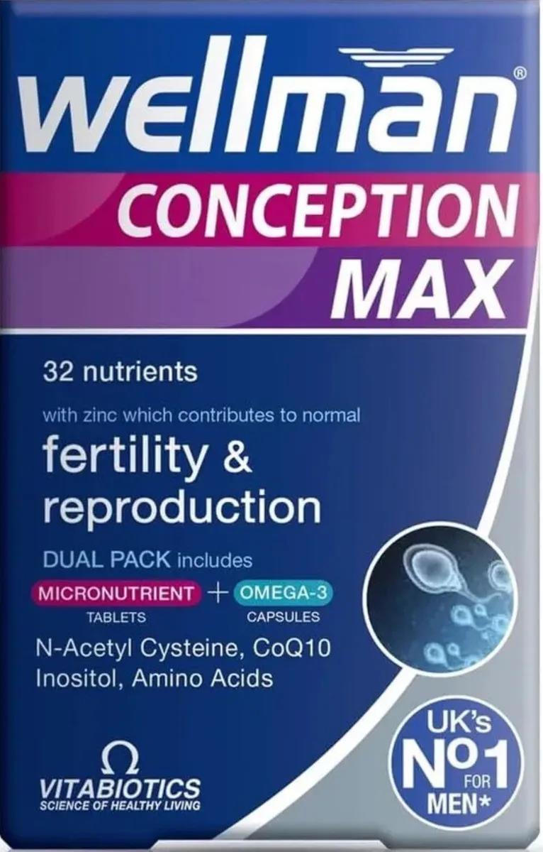 Vitabiotics Wellman Conception Max - 84 Tablets