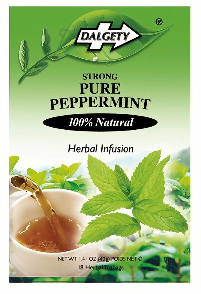 Dalgety Teas Pure Peppermint 18 Teabags - 6 Pack