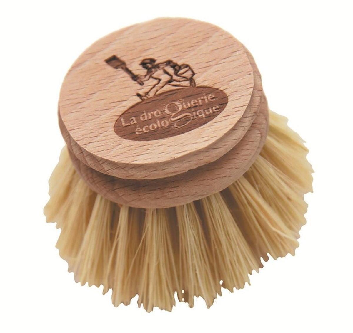 Food Alive Handmade Dish Brush Head made of Agave Fibers