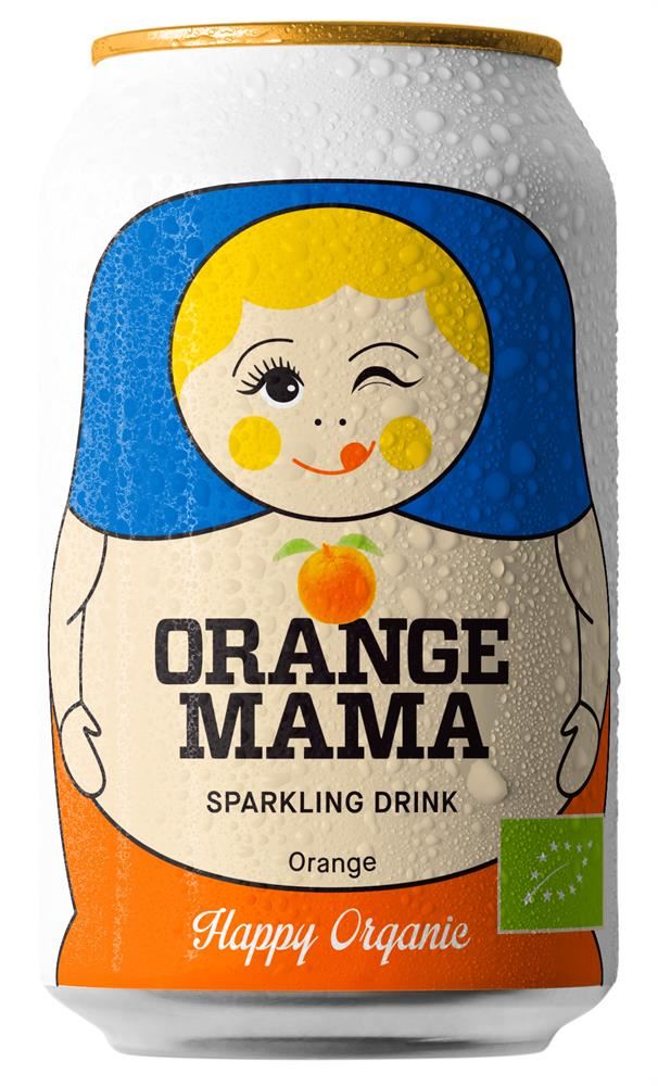 Drinkmamas Organic Orange Mama Drink 330ml - 12 Pack