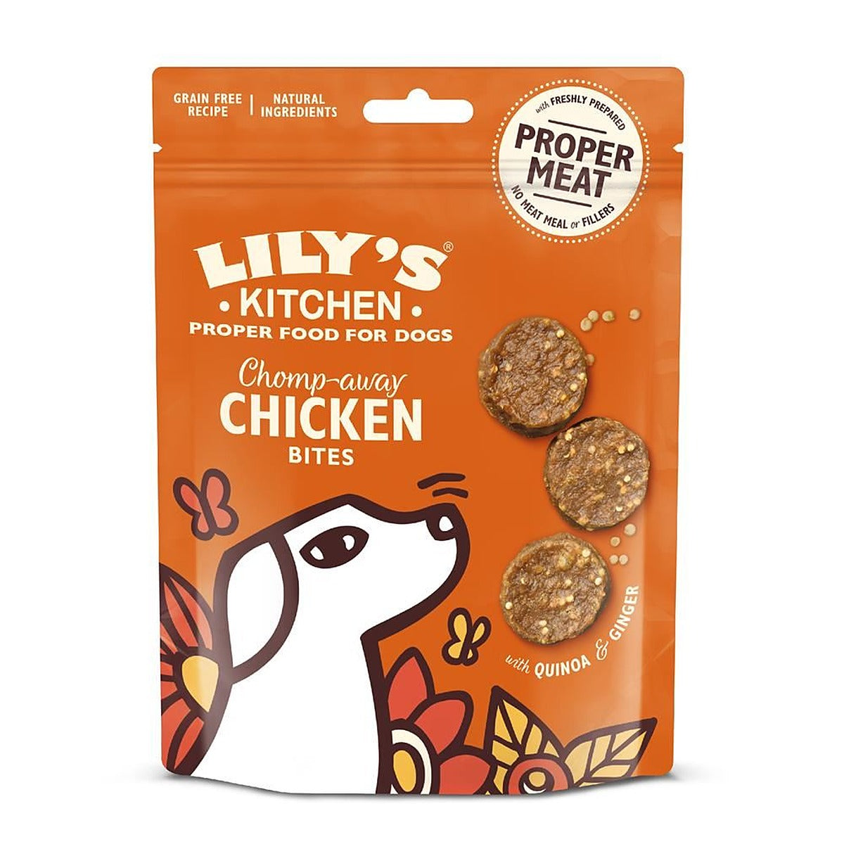 Lilys Kitchen Chomp-away Chicken Bites 70g