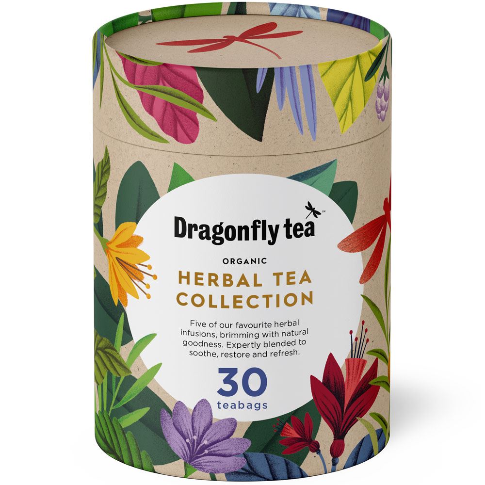 Dragonfly Tea Dragonfly Organic Herbal Tea Gift Collection 30 bags