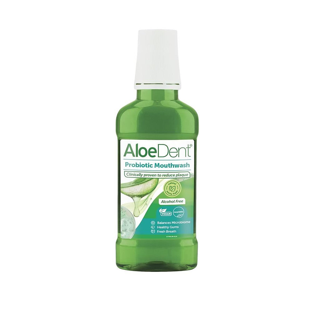 Aloe Dent Probiotic Mouthwash Alcohol Free 250ml