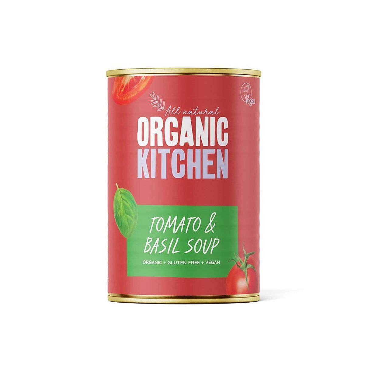 Organic Kitchen Organic Tomato & Basil Soup 400g