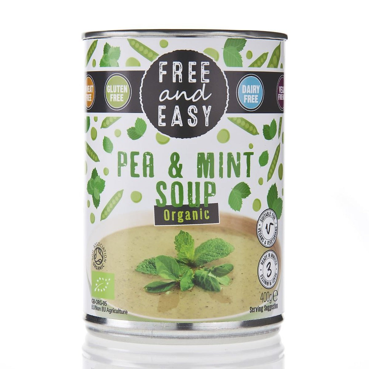 Free & Easy Organic Pea and Mint Soup 400g