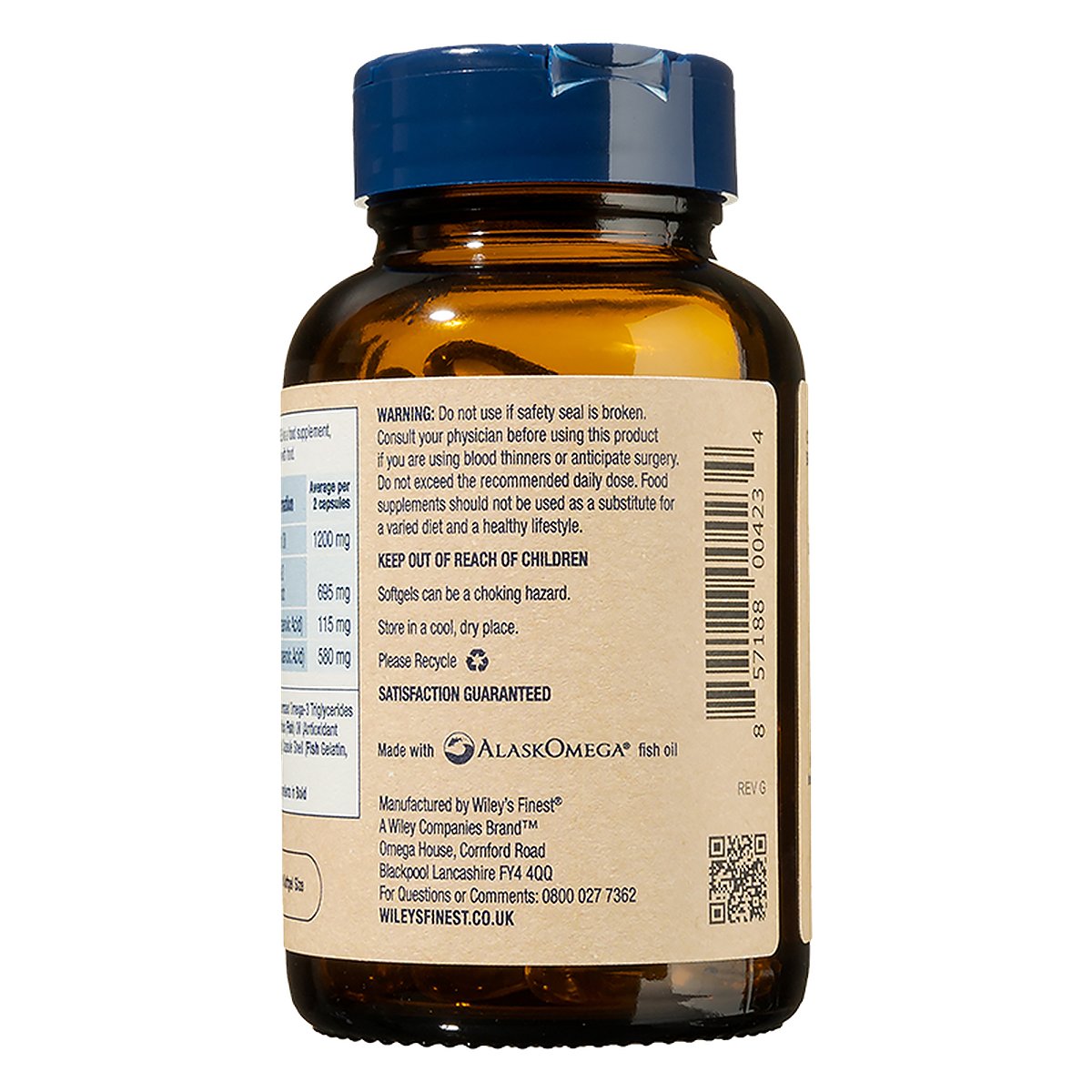 Wiley's Finest Prenatal DHA 60 Softgels - image 2