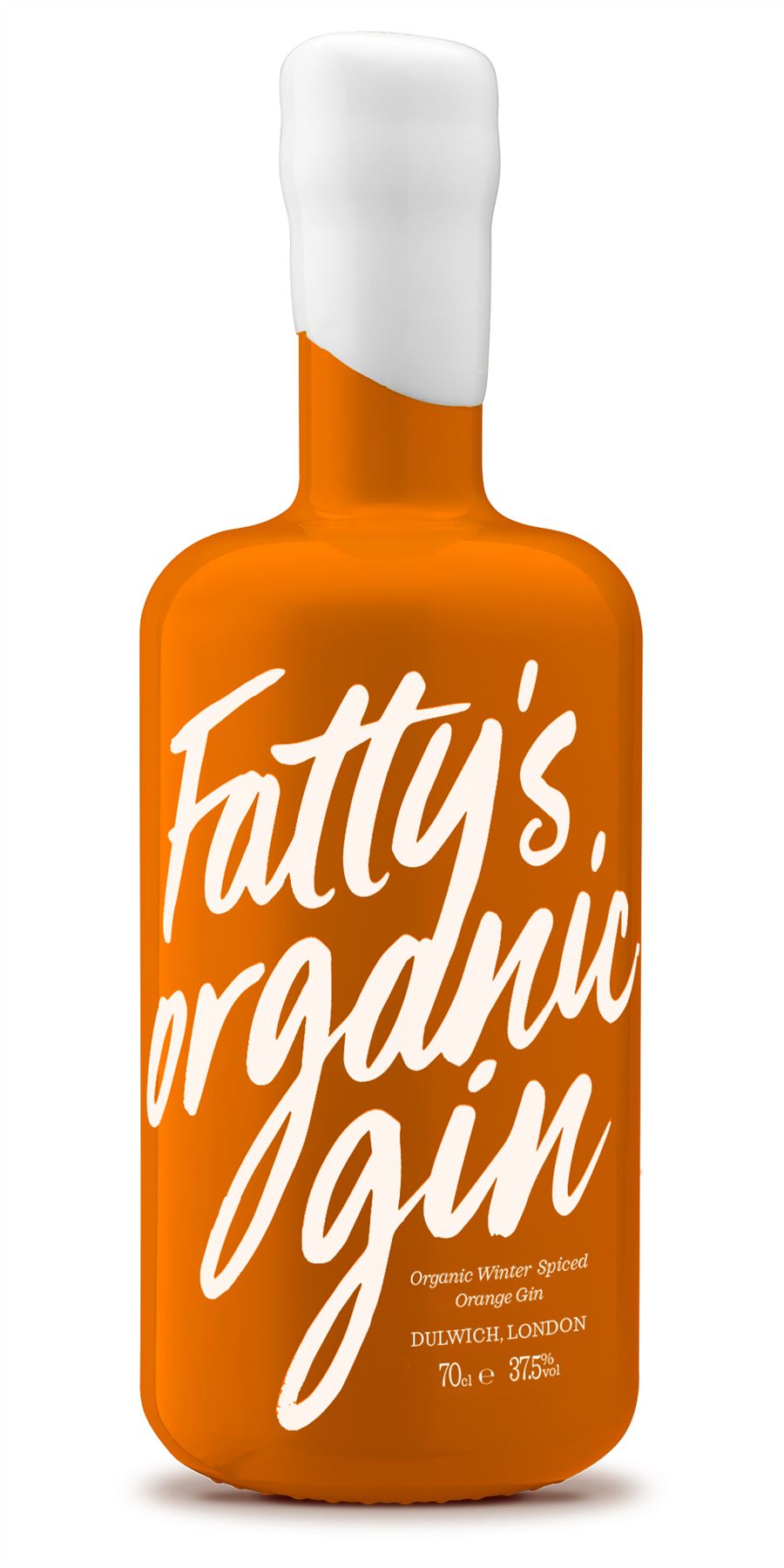 Fatty's Organic Spirits Winter Spiced Orange Gin 70cl 37.5% abv 700ml