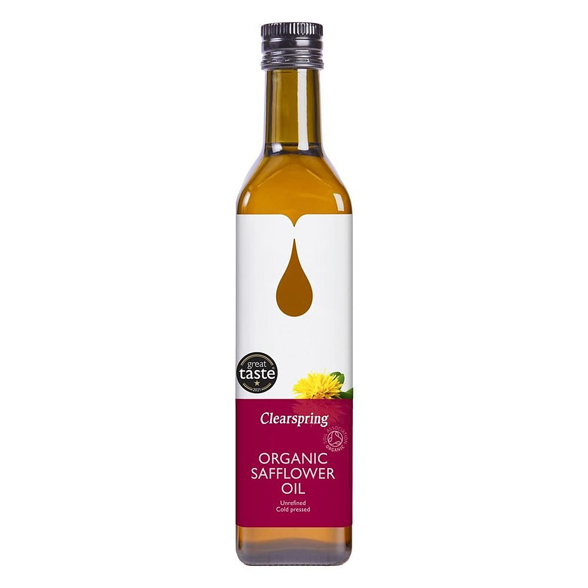 Clearspring Organic Safflower Oil 500ml