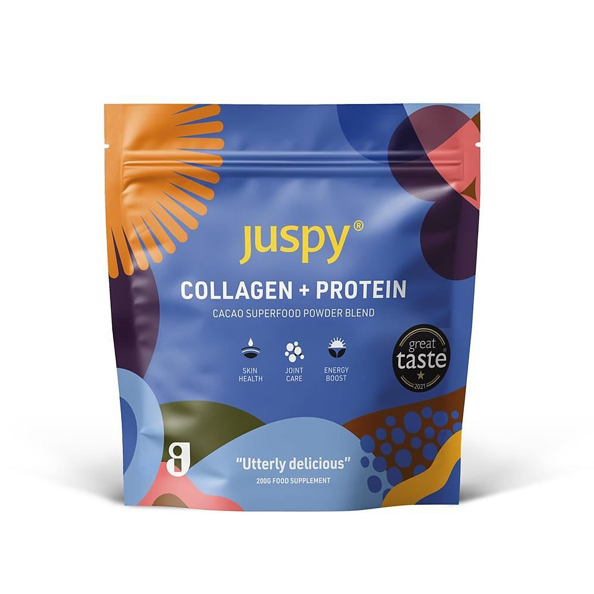 Juspy Collagen + Protein Cacao Nutrition Blend 200g