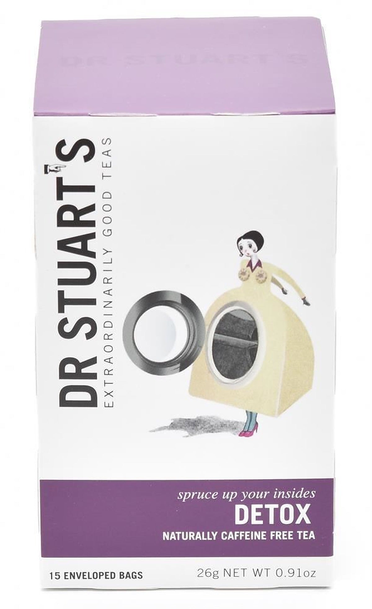 Dr Stuarts Detox Herbal Tea - 15 bags - 4 Pack