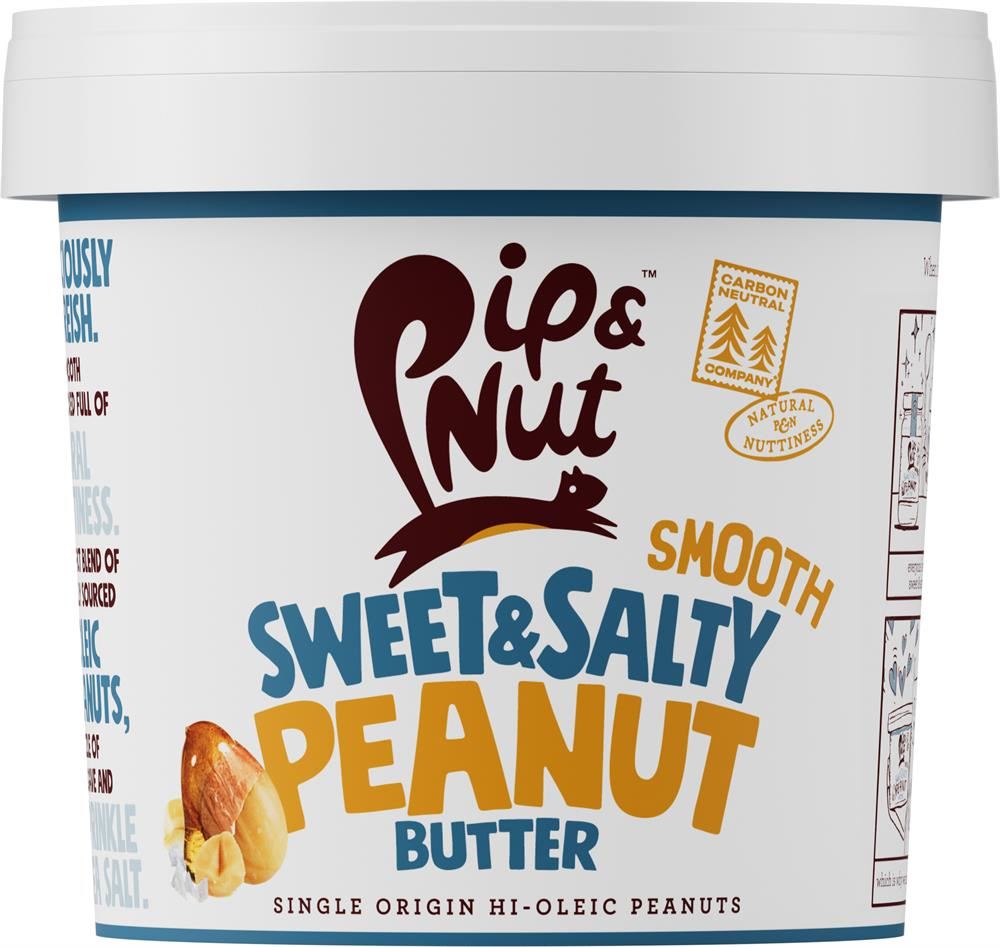 Pip and Nut Sweet and Salty Smooth Peanut Butter 1000g