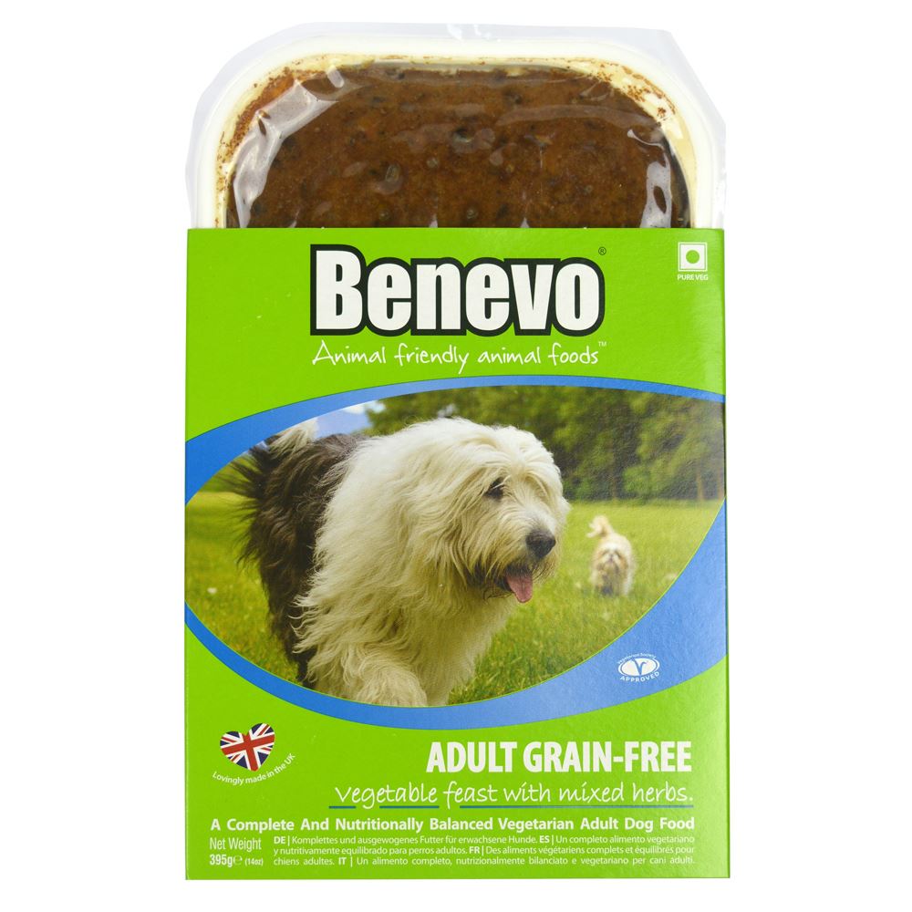 Benevo Adult Grain-Free Vegetable Feast With Mixed Herbs 395g