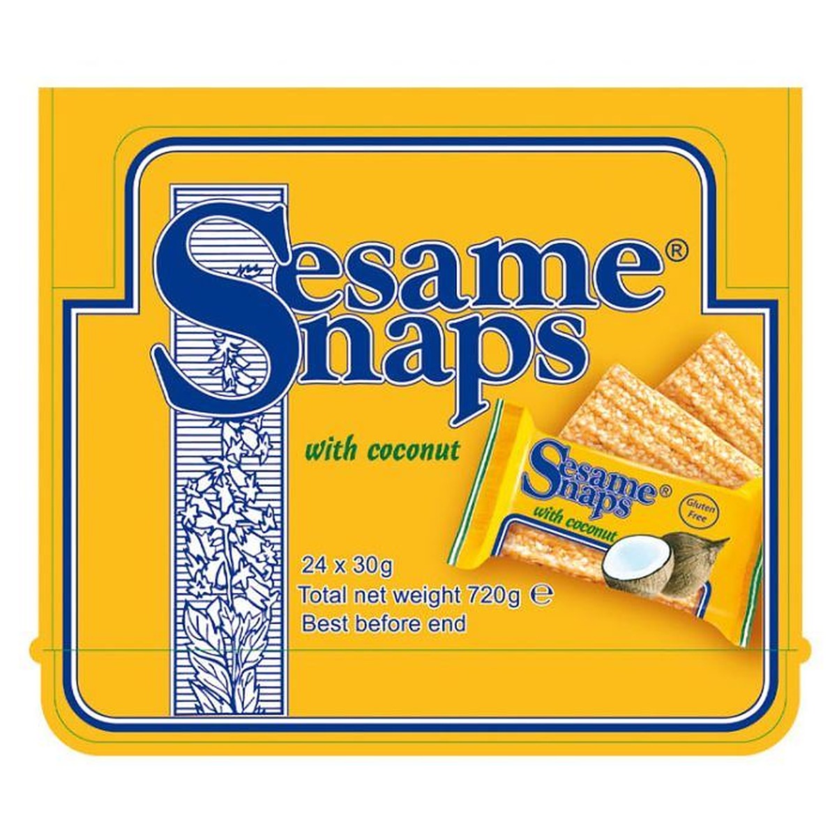 Sesame Snaps All Flavours 30g - Pack of 24 - image 2