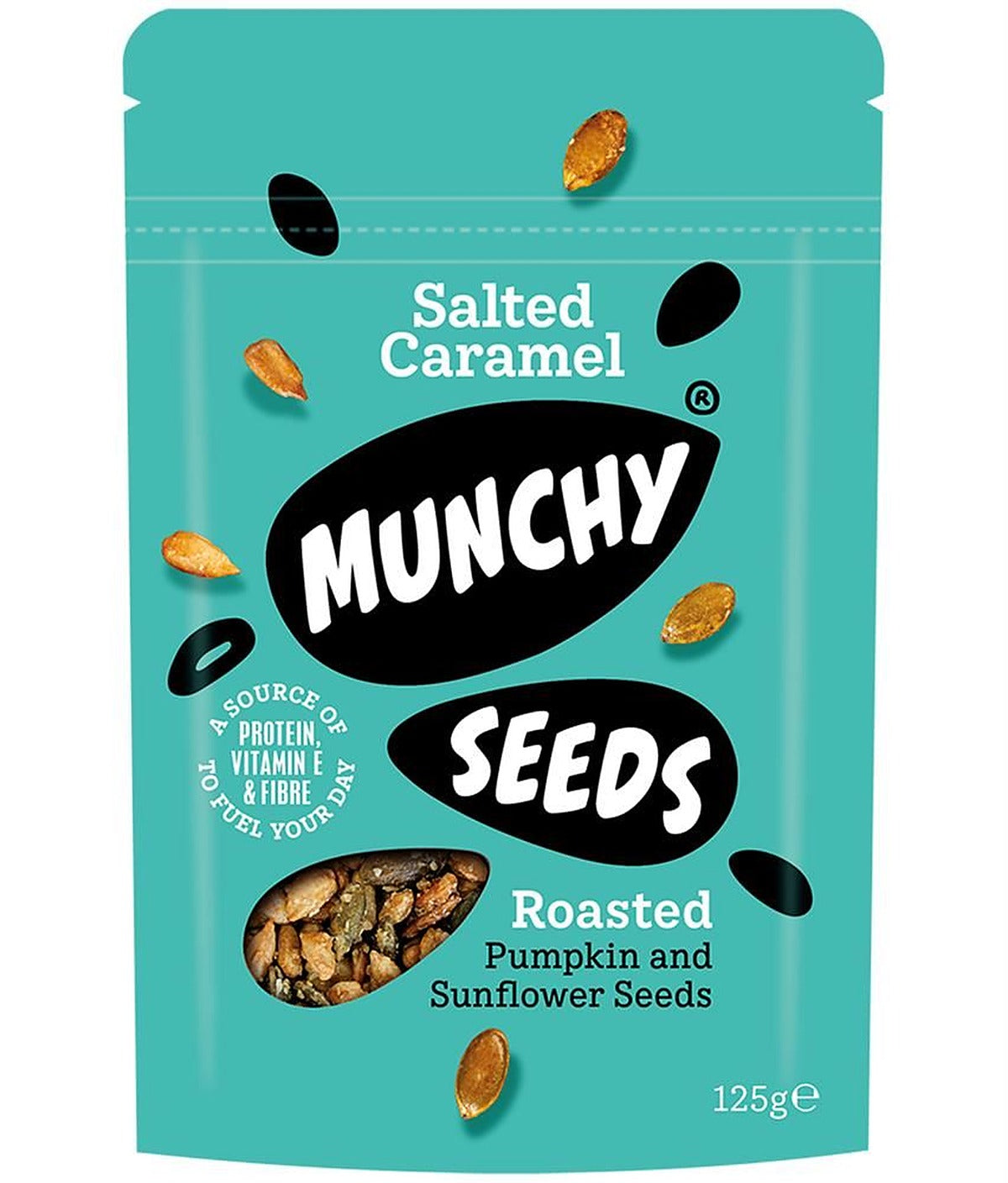 Munchy Seeds Salted Caramel 125g - 6 Pack