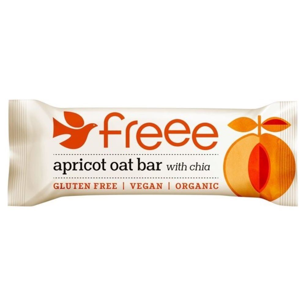 Doves Farm Org GF Apricot & Chia Flapjack 35g - 18 Pack