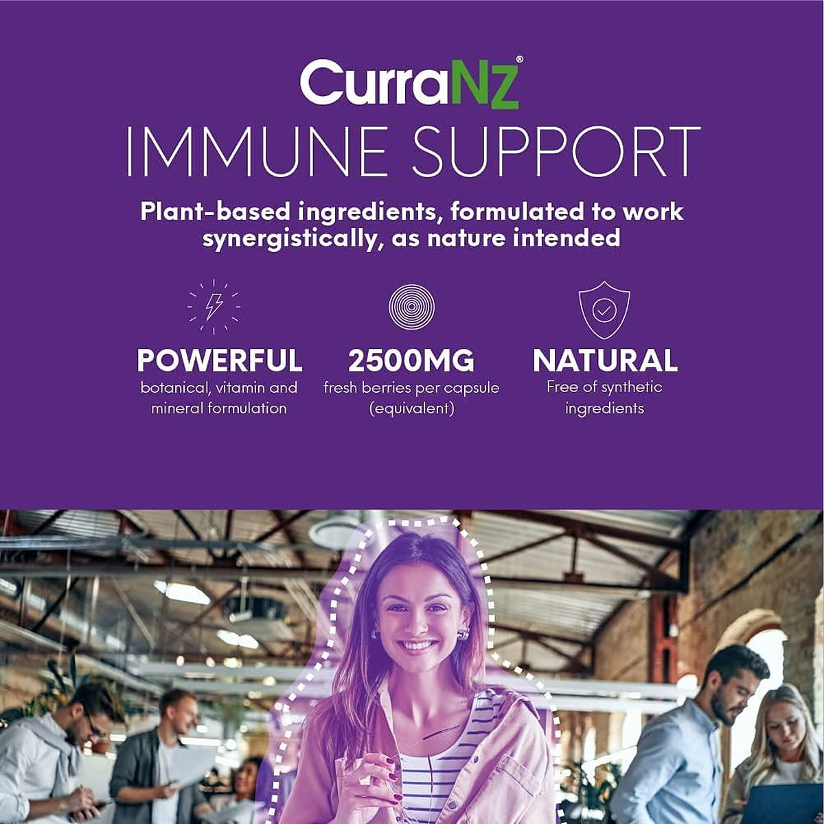CurraNZ Natural New Zealand Immune Support 30 Capsules - image 3