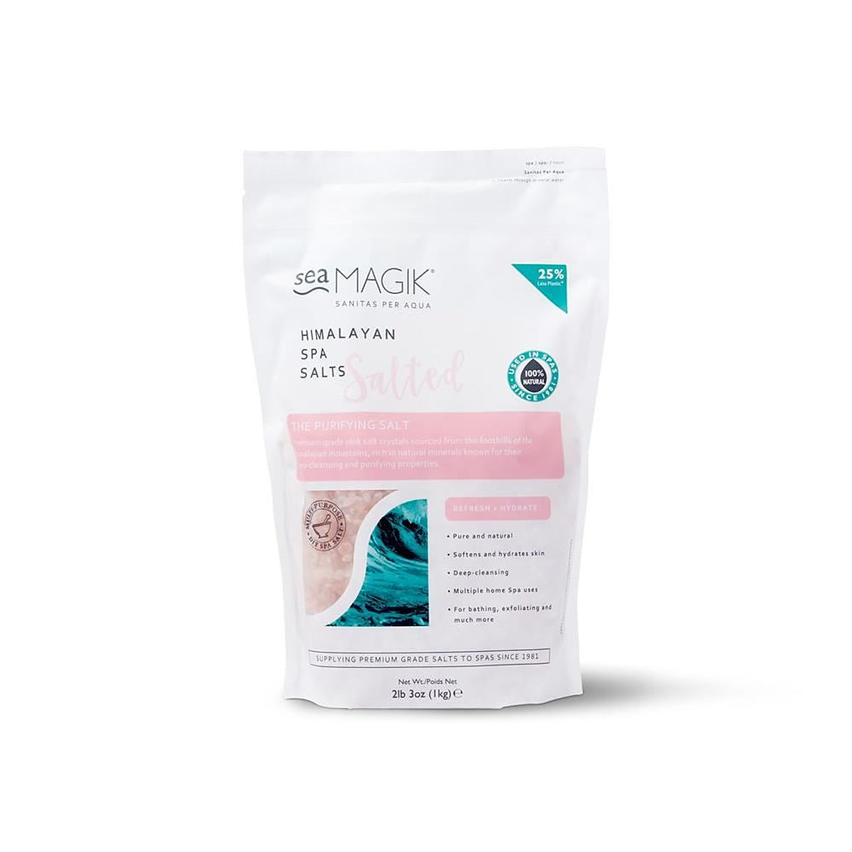 Dead Sea Spa Magik Sea Magik - Pink Himalayan Spa Salts 1Kg