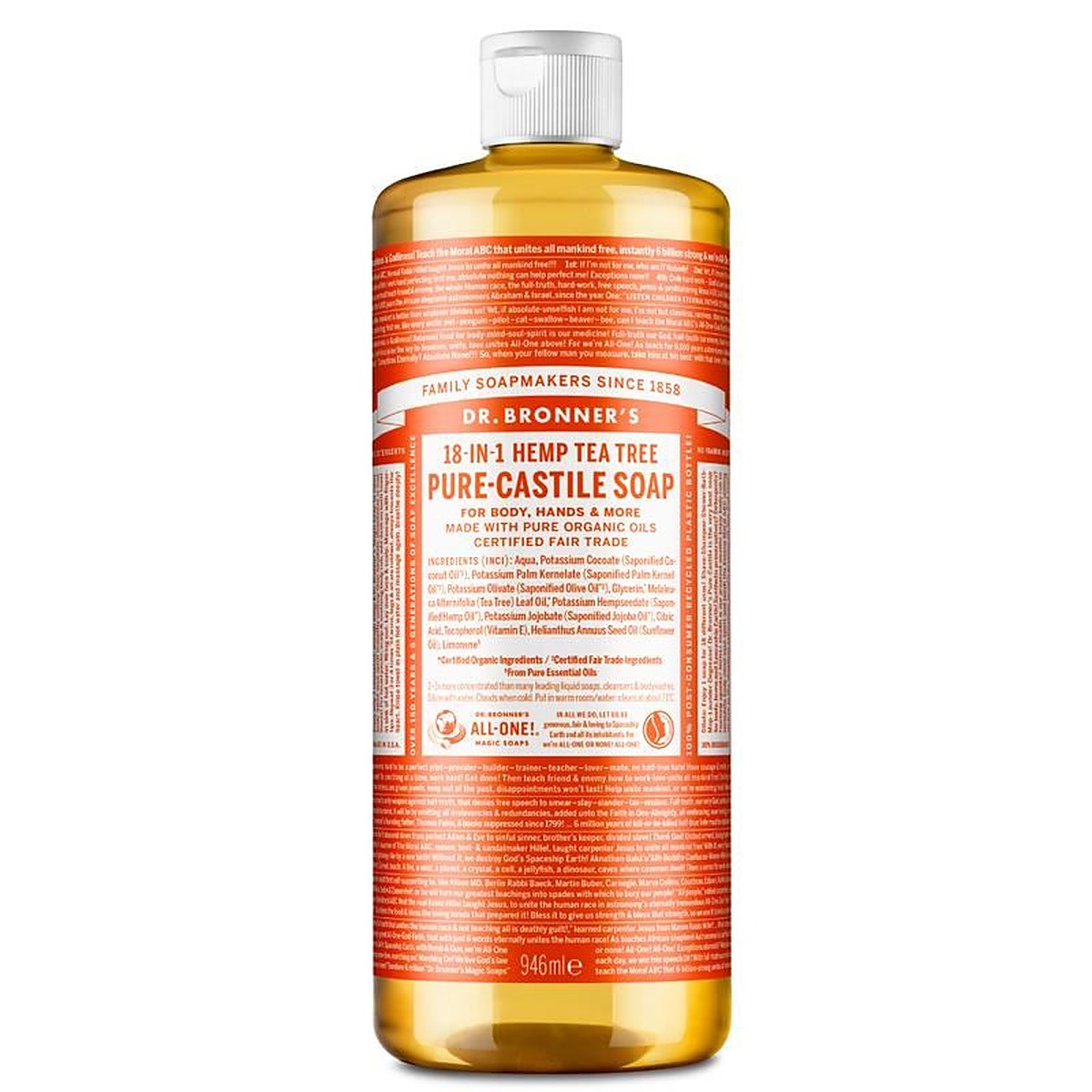 Dr Bronner's All-One Magic Soap - All Sizes and Scents - image 8