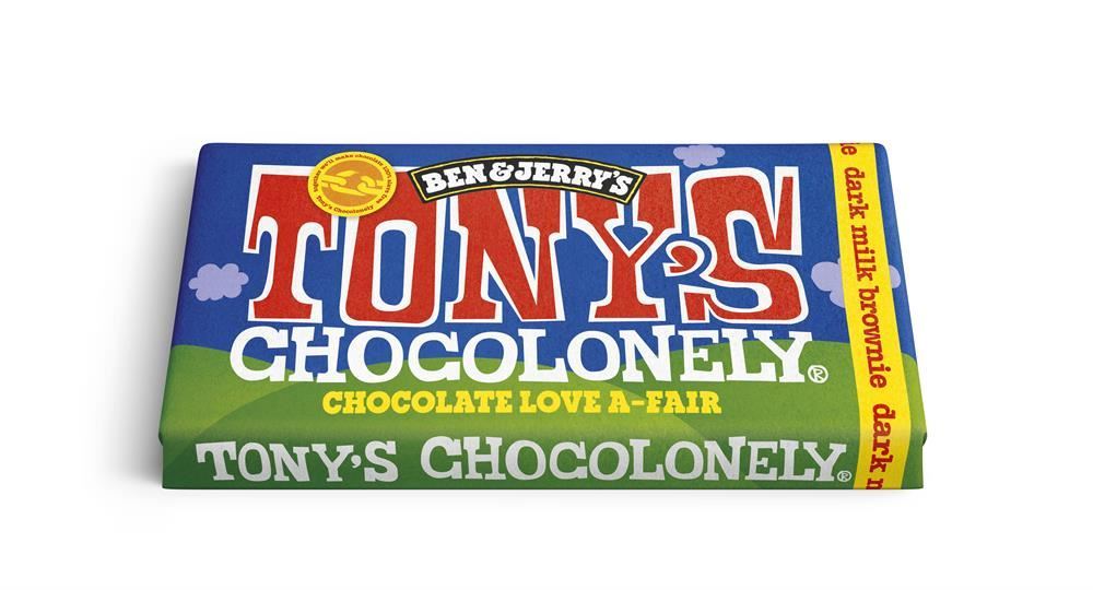 Tonys Chocolonely Tony's Chocolonely Dark Milk Brownie 180g - 15 Pack
