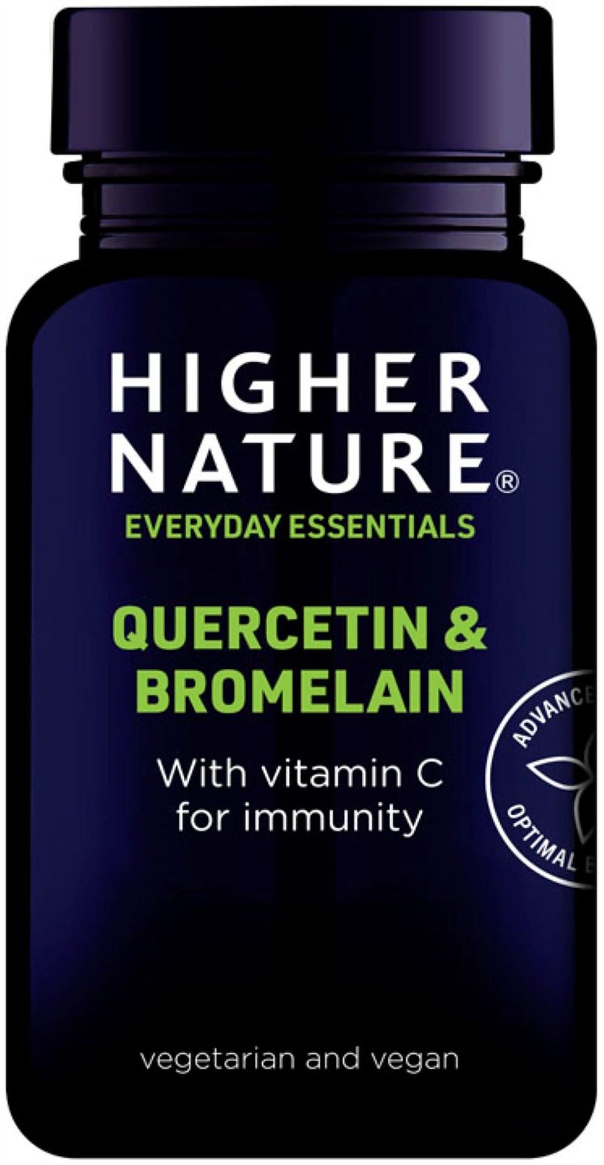 Higher Nature Quercetin & Bromelain 60 capsules