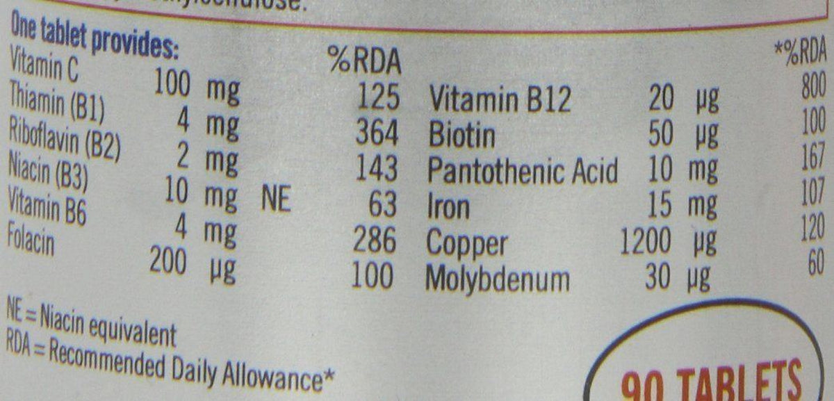 Quest Synergistic Iron - Enhanced Absorption - 15mg - 90 Tablets - image 2