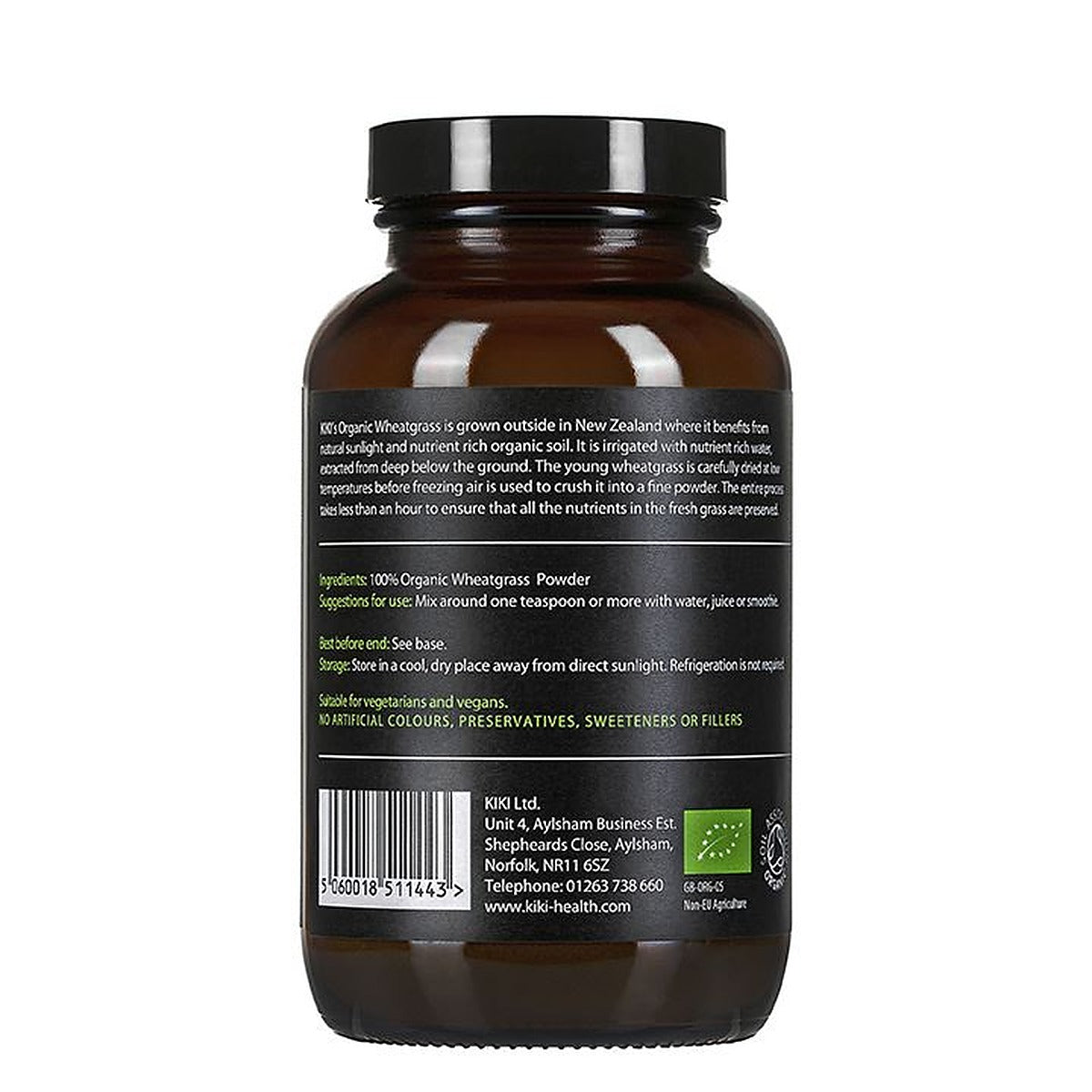 Kiki Health Organic Premium Wheatgrass Powder - 100g - image 2