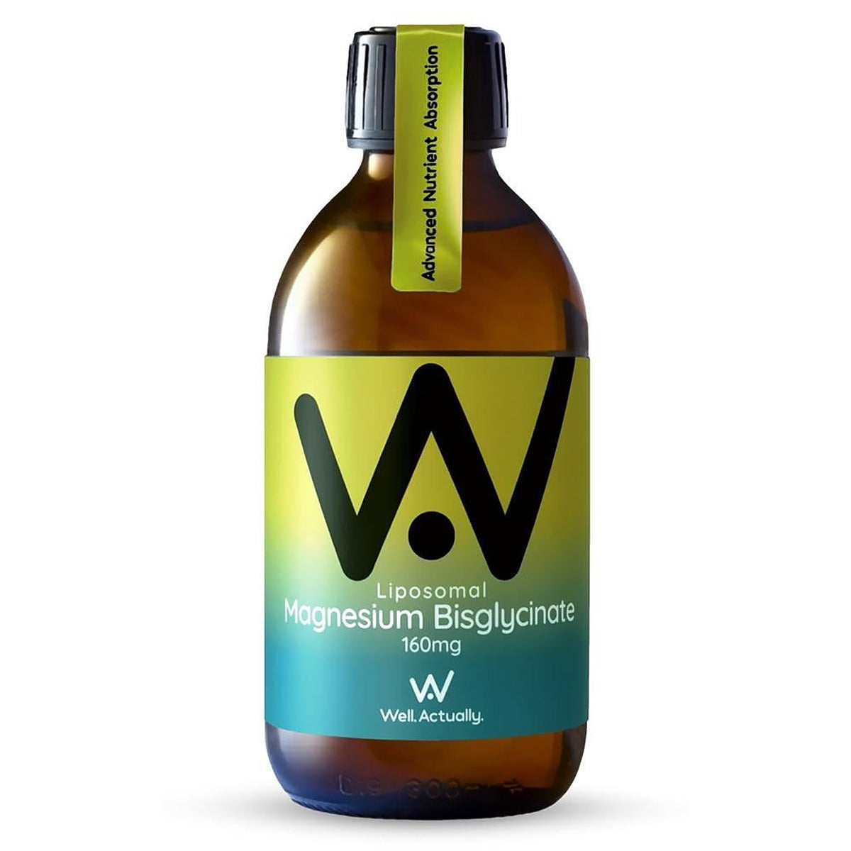 Well Actually Mag Bisglycinate 160mg Lipo Liquid 250ml Apple Twist 250ml