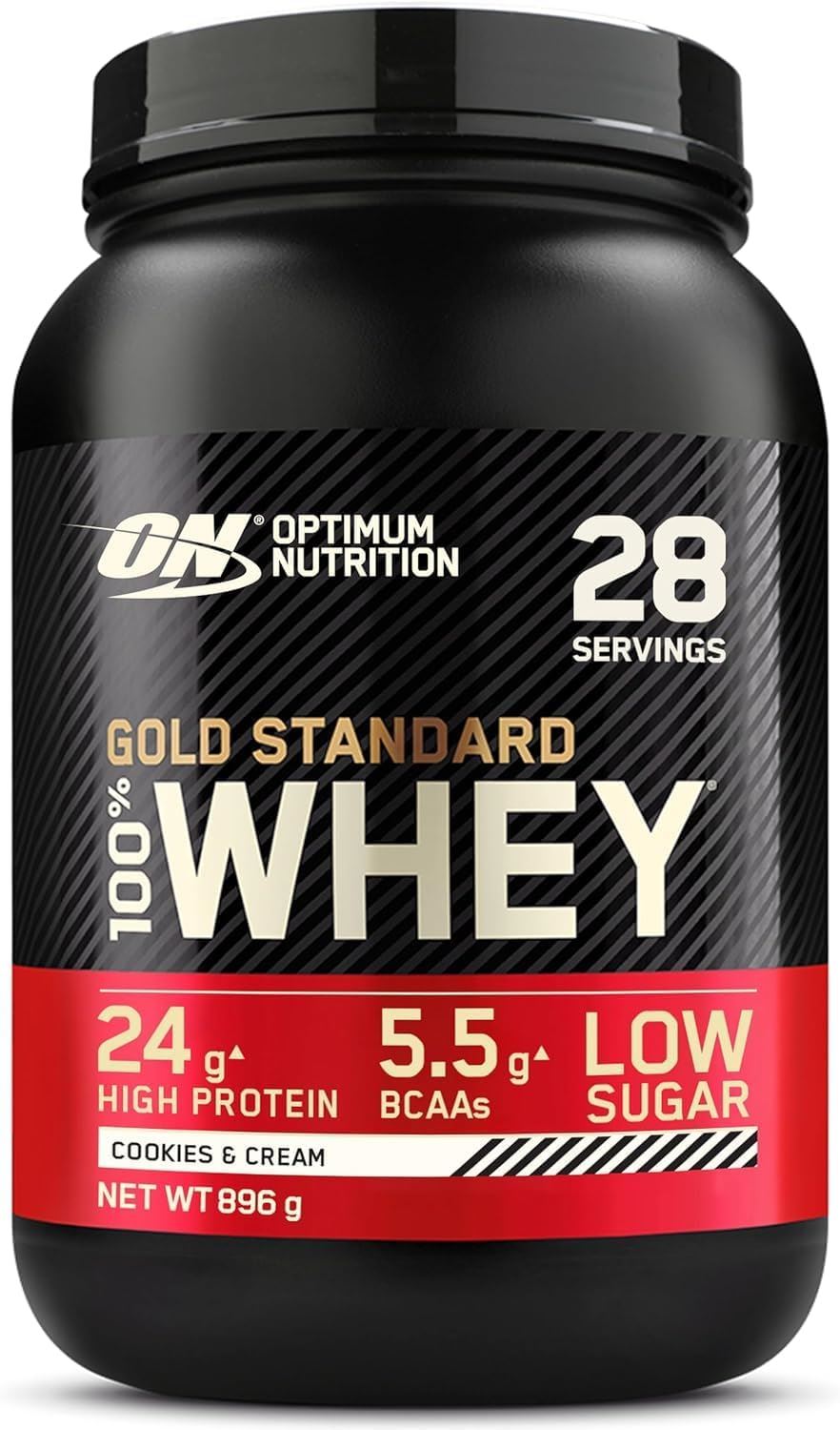 Optimum Nutrition Gold Standard 100% Whey Protein Powder - 900g/2.2kg/4.5kg