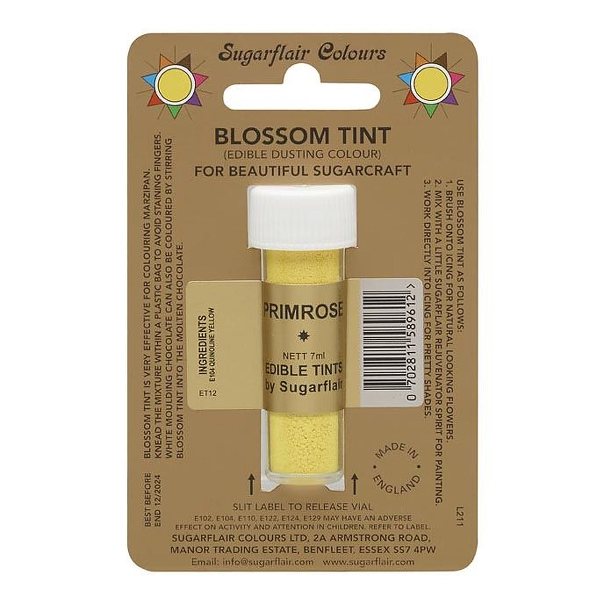 Sugarflair BLOSSOM TINT Edible Food Colour Powder - 7ml - image 9