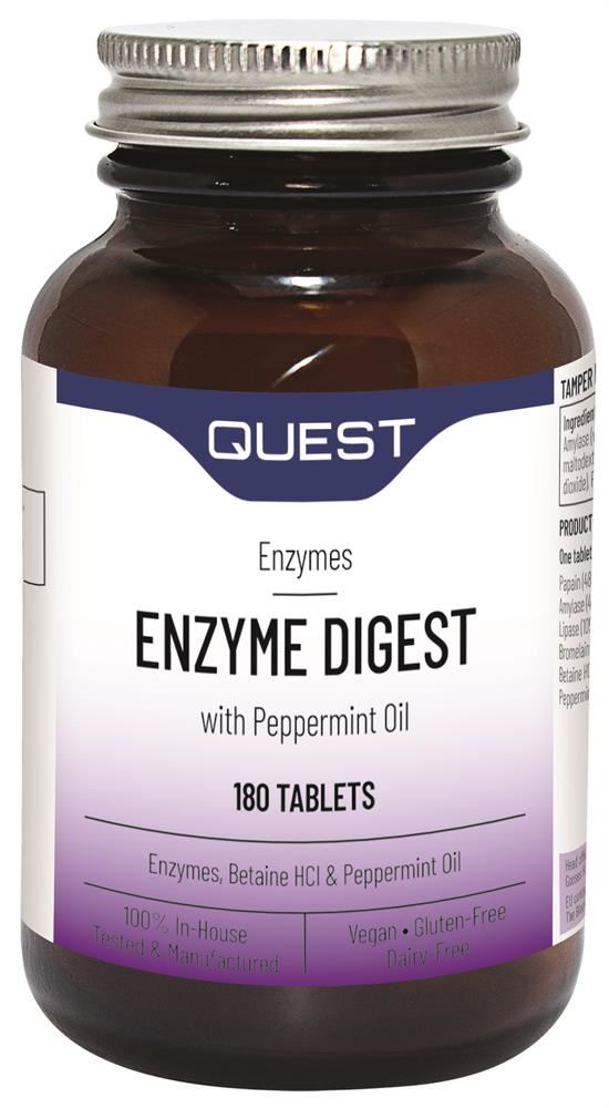 Quest ENZYME DIGEST 180 Tablets