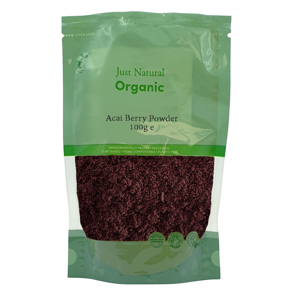 Just Natural Organic Organic Acai Berry Powder 100g