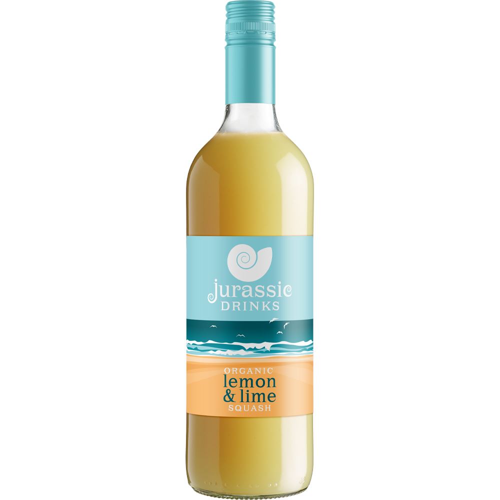 Jurassic Drinks Organic Lemon & Lime Squash 740ml - 2 Pack
