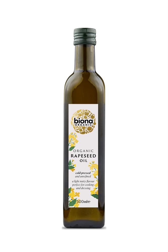 Biona Rapeseed Oil - First Cold Pressing - Organic 500ml