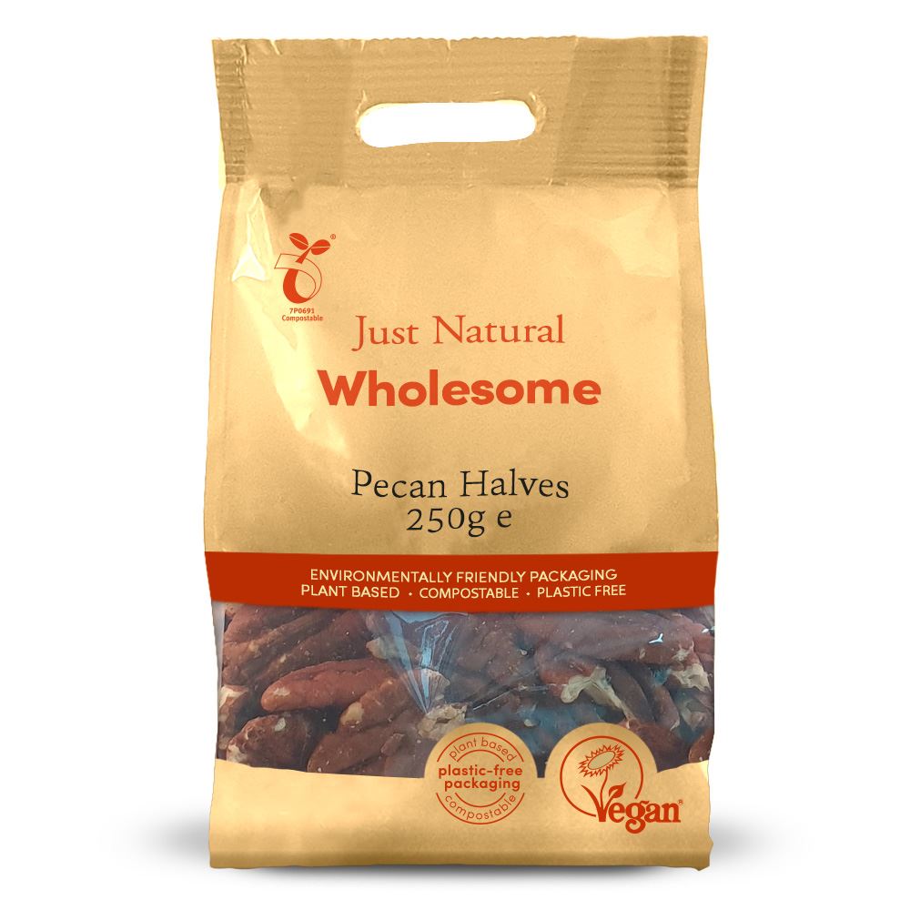 Just Natural Wholesome Pecan Halves 250g