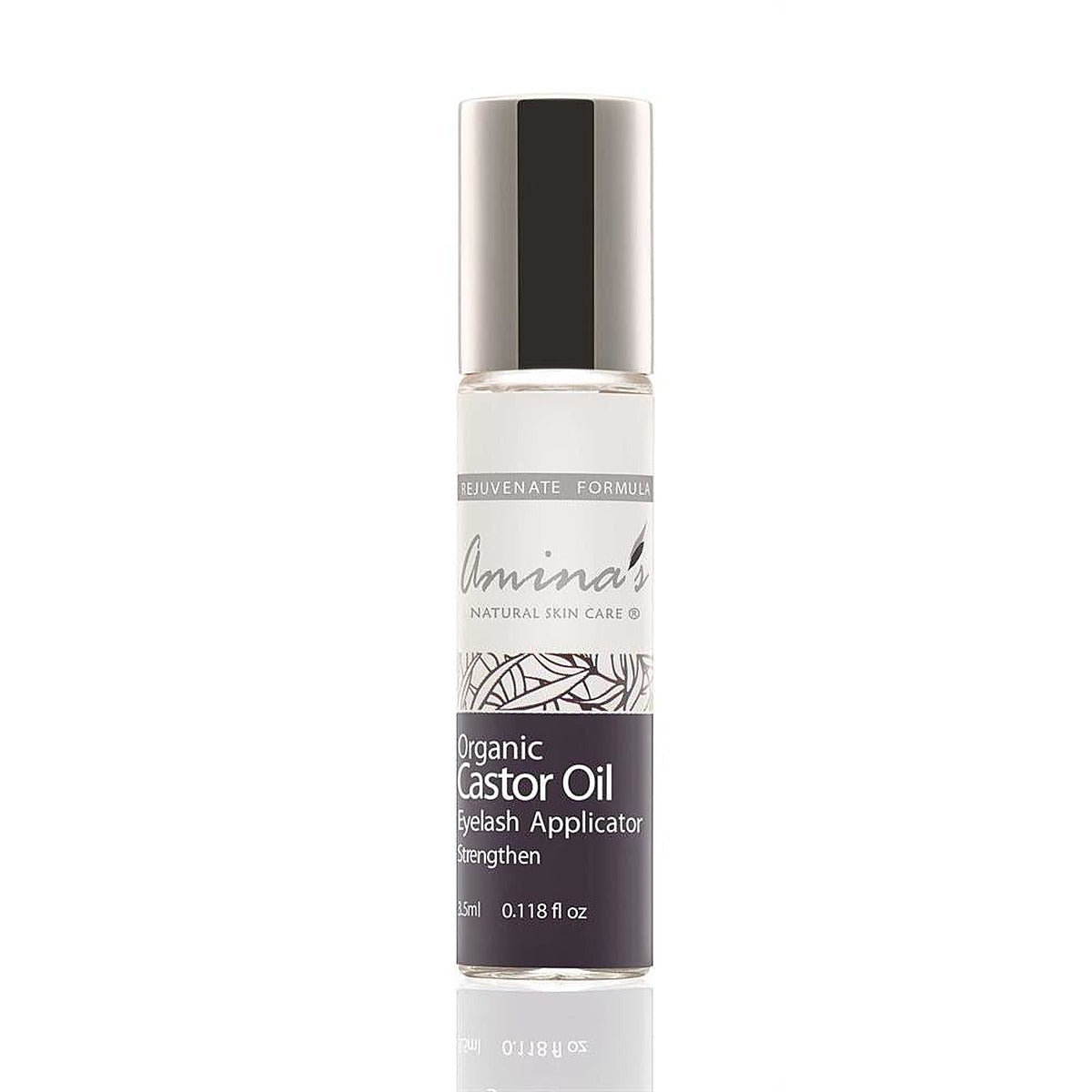 Amina's Organic Pure Castor Oil Eyelash & Brows Applicator 3.5ml