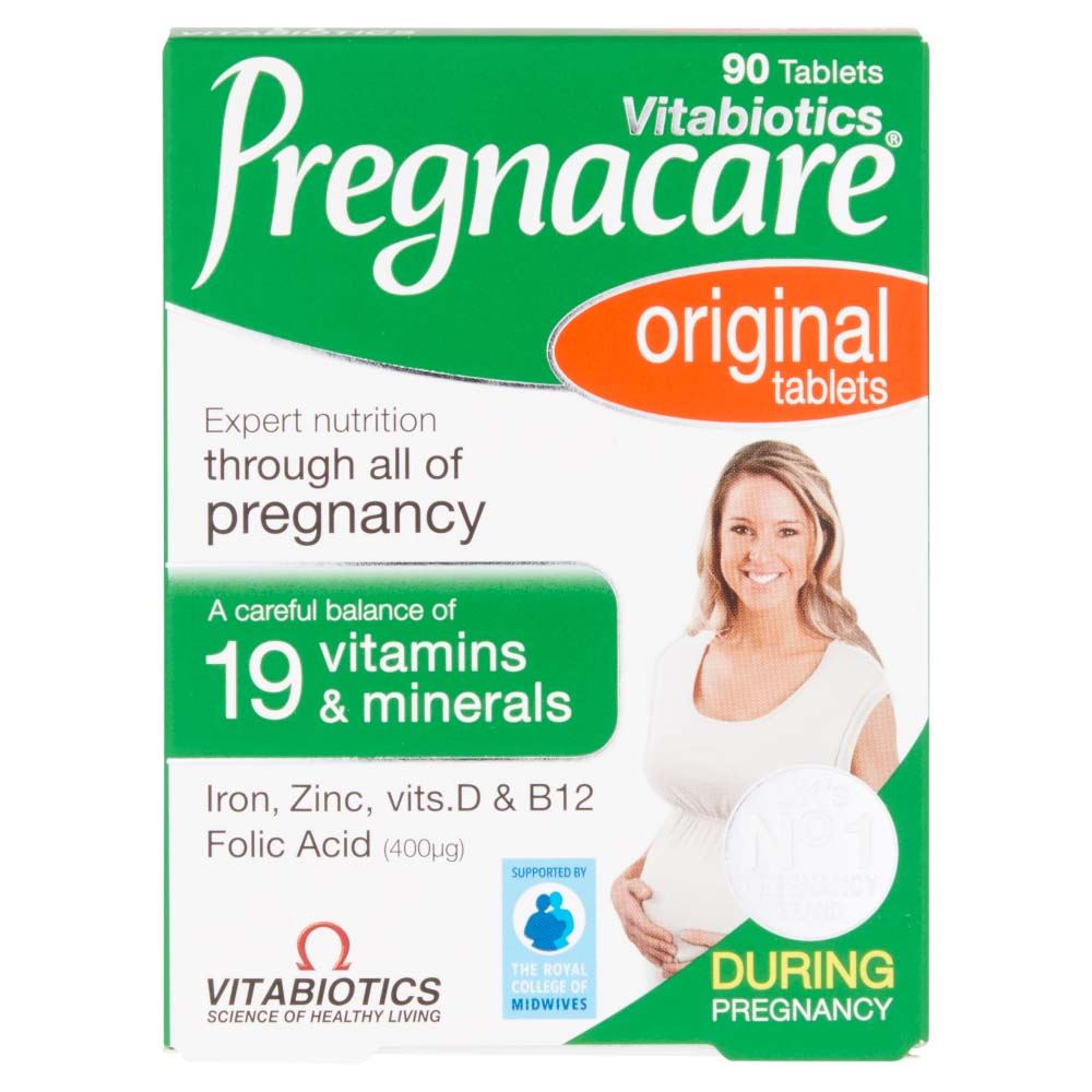 Vitabiotics Pregnacare Original - 90 Tablets