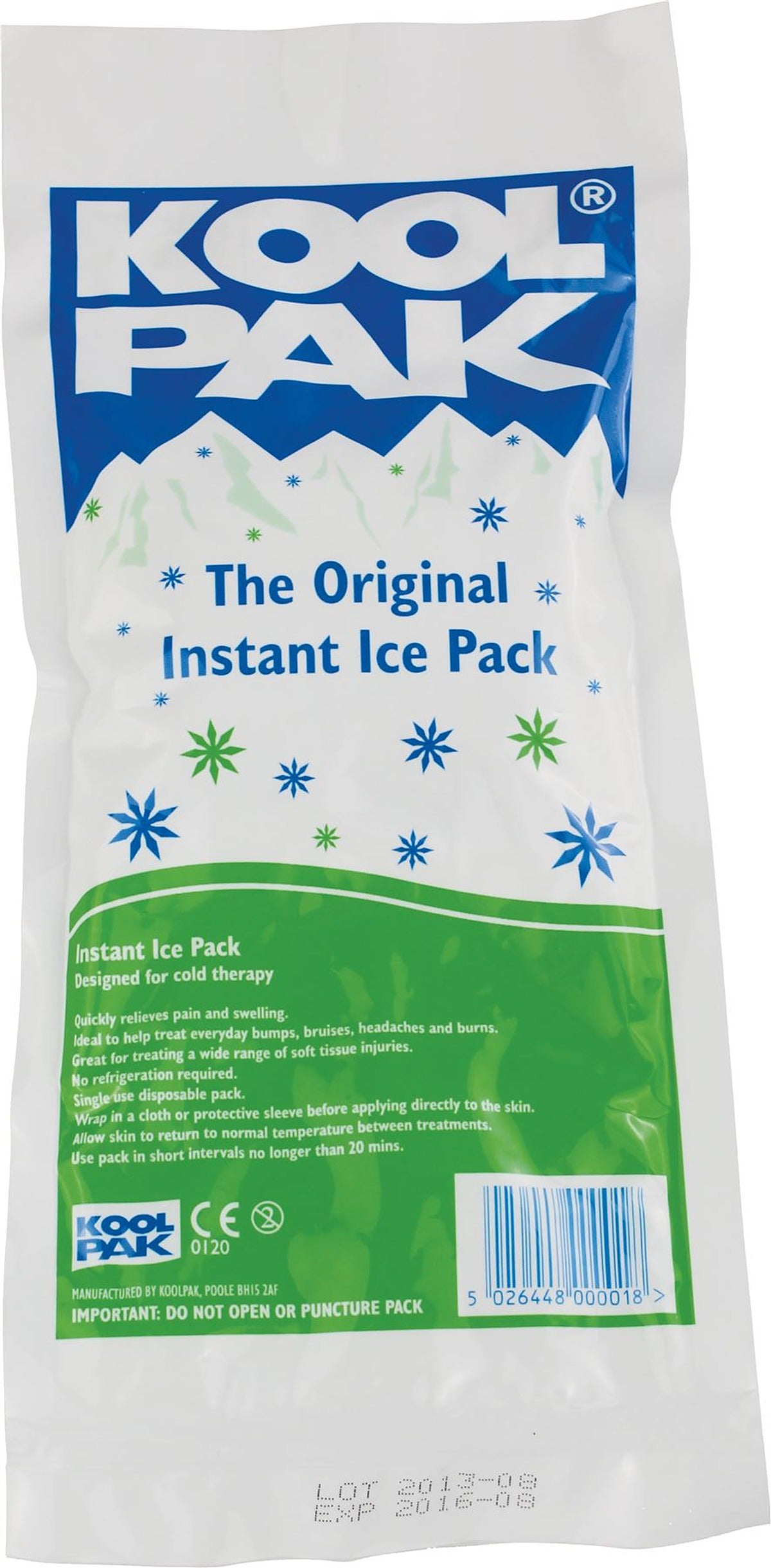 Koolpak Instant Ice Pack Cold Compress | S M L | Optional Sleeves | 1 - 80 Packs - image 6