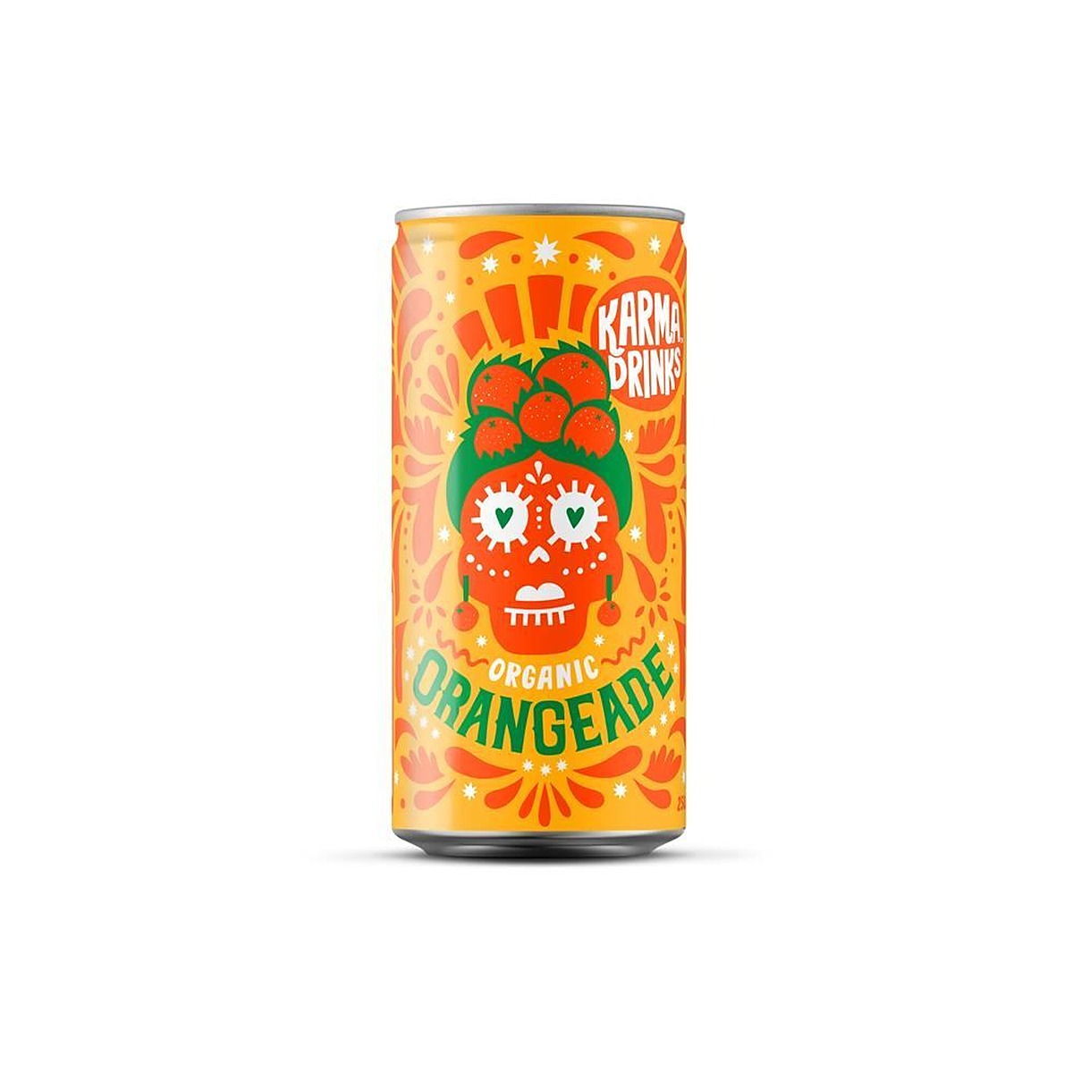 Karma Cola Orangeade 250ml Can Organic Fairtrade - 12 Pack
