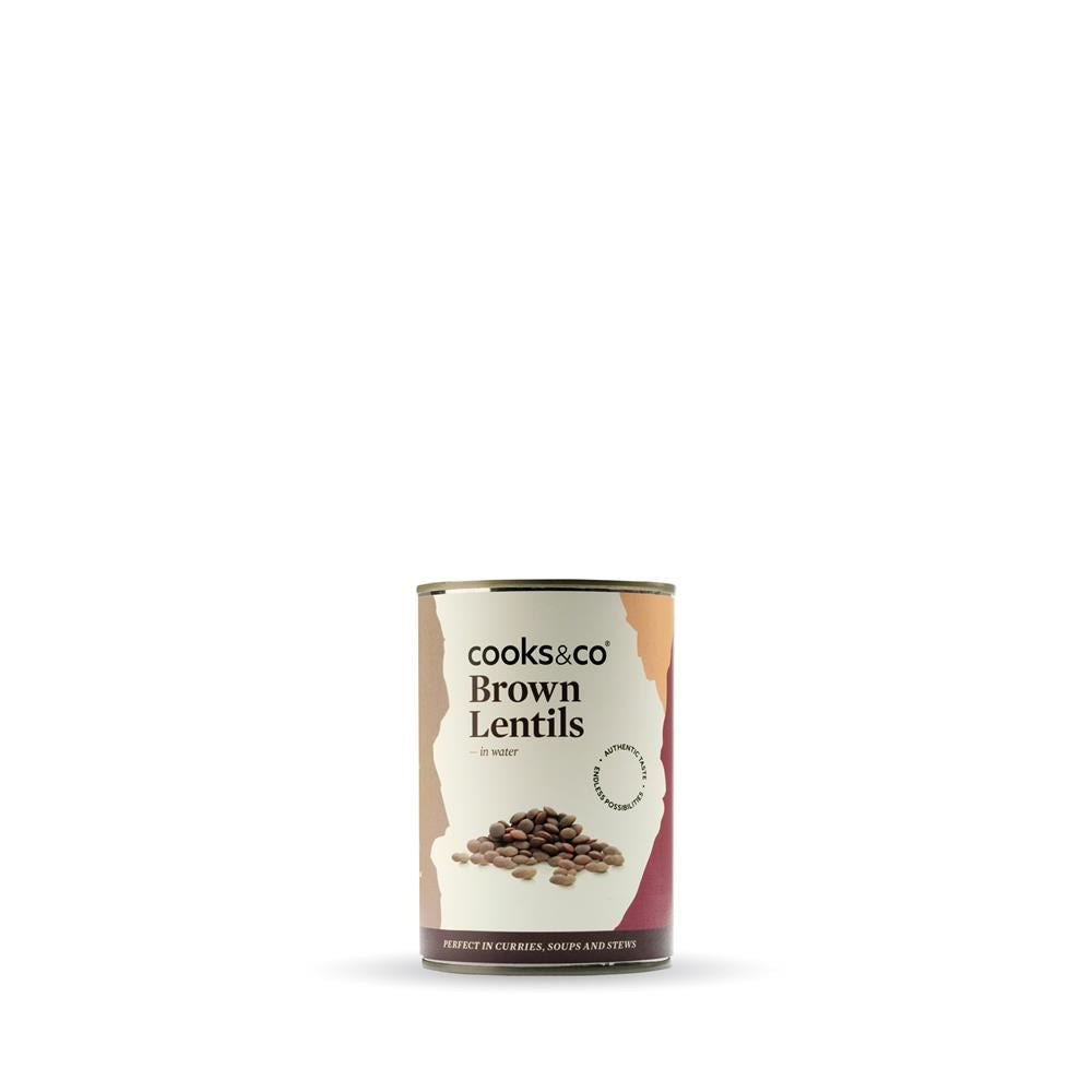 Cooks and Co Brown Lentils 400g